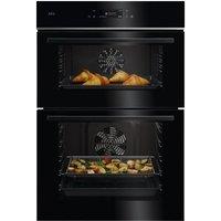 AEG TE7CP61B Electric Built-in Double Oven - Black, Black