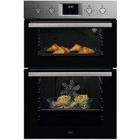 AEG OU5NP20M Electric Built-in Double Oven - Stainless Steel, Stainless Steel