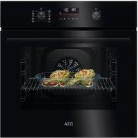 AEG OU5PB40CK Electric Pyrolytic Oven - Black, Black