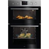 Aeg OU5CP40M Electric Built-under Double Oven - Stainless steel, Stainless Steel