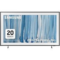 75" SAMSUNG The Frame Pro (2026) Neo QLED 4K Art Mode Smart AI TV with Slim Fit Wall Mount - QE75LS03H, Black