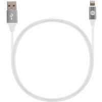 OUR PURE PLANET OPP008 Braided USB to Lightning Cable - 1.2 m, White, White