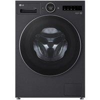 LG Series 10 WHX9016TBC WiFi-enabled 11 kg Heat Pump Washer Dryer - Black, Black