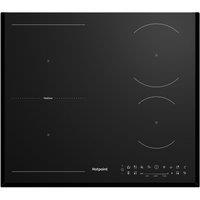HOTPOINT TSI60FIHC 60 cm Electric Induction Hob - Black, Black