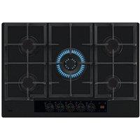 AEG HKB75341NL 75 cm Gas Hob - Black, Black
