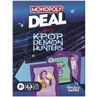 HASBRO Monopoly Deal K-Pop Demon Hunters, Blue,Purple