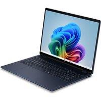 HP OmniBook X Flip NGAI 16" 2 in 1 Laptop - AMD Ryzen AI 5, 512 GB SSD, Blue, Blue