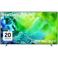 SAMSUNG QN80H 100" Neo QLED 4K Mini LED Vision AI Smart TV 2026 - QE100QN80H, Black