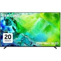 75" SAMSUNG QN80H Neo QLED 4K Mini LED Vision AI Smart TV 2026 - QE75QN80H, Black