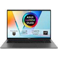 ASUS Vivobook S16 OLED 16" Laptop, Copilot PC - AMD Ryzen AI 7, 1 TB SSD, Grey, Silver/Grey