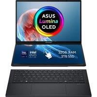 ASUS Zenbook Duo 14" 2 in 1 Laptop - IntelCore Ultra 9, 2 TB SSD, Inkwell Grey, Silver/Grey
