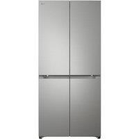 LG Fit & Max GMBS30SEPY American-style Smart Fridge Freezer Prime Silver, Silver/Grey