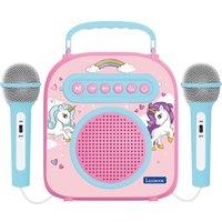 Lexibook Unicorn BTC050UNI Bluetooth Karaoke System - Pink