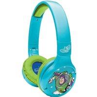 LEXIBOOK Disney Toy Story Wireless Bluetooth Kids Headphones - Green & Blue, Green,Blue