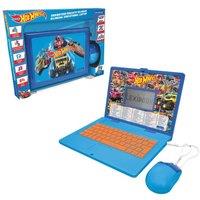 LEXIBOOK Bilingual French & English Educational Laptop - Hot Wheels