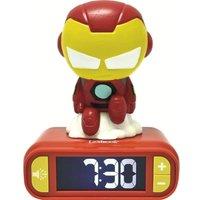 LEXIBOOK Nightlight Alarm Clock - 3D Avengers Iron Man