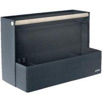 LEITZ Portable Desk Organiser with Handle - Dark Grey