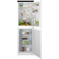 Aeg 7000 TwinTech OSC7T185ES Integrated 50/50 Fridge Freezer - Sliding Hinge, White