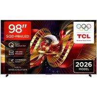 TCL C8L 98" SQD-Mini LED 4K HDR Smart Google TV - 98C8L-UK, Black