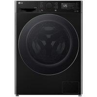 LG Series 4 AI Direct Drive FWY606NCLN1 WiFi-enabled 10 kg Washer Dryer - Black, Black