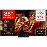 85" TCL C8L SQD-Mini LED 4K HDR Smart Google TV - 85C8L-UK, Black