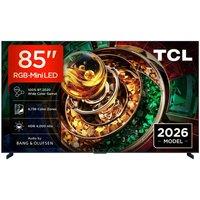85" TCL RM9L RGB-Mini LED 4K HDR Smart Google TV - 85RM9L-UK, Black