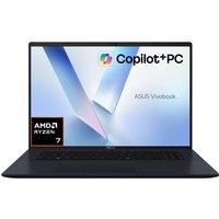 ASUS Vivobook 18 M1807GA 18" Laptop, Copilot PC - AMD Ryzen AI 7, 1 TB SSD, Quiet Blue, Blue