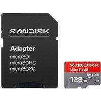 SANDISK Ultra Plus Class microSDXC Memory Card - 128 GB