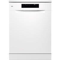AEG GF6100C2SNW Full-size Freestanding Dishwasher - White, White