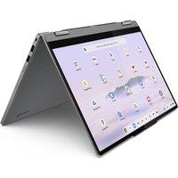LENOVO 83LN002GUK 14 2 in 1 Chromebook Plus - IntelCore 3 N355, 128 GB UFS, Grey, Silver/Grey