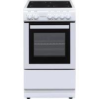 STATESMAN C050ESCW 50 cm Electric Ceramic Cooker - White, White
