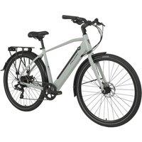 Falcon Liberty Cross Bar Electric Hybrid Bike - White, White