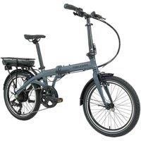 Falcon Compact Electric Folding Bike - Grey, Silver/Grey