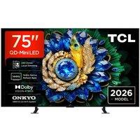 75 Tcl A400M Premium QD-Mini LED 4K HDR Smart Google TV 2026 - 75A400M-UK, Black