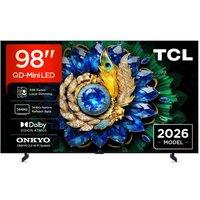 TCL A400M 98" Premium QD-Mini LED 4K HDR Smart Google TV 2026 - 98A400M-UK, Black