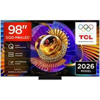 TCL C7L 98" SQD-Mini LED 4K HDR Smart Google TV - 98C7L-UK, Black