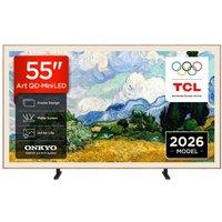 55 Tcl NXTVISION A400 Pro QD Mini LED 4K HDR Smart Google TV - 55A400 PRO-UK, Black