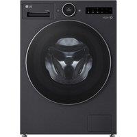 LG ELCTRNC Series 10 WHX9516TBC WiFi-enabled 11 kg Washer Dryer - Black, Black