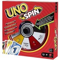 Mattel UNO Spin Card Game, Red