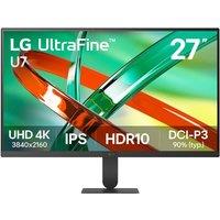 LG UltraFine 27U711B-B 4K Ultra HD 27" IPS Monitor - Black, Black