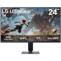 LG UltraGear 24G411B-B Full HD 24" IPS Monitor - Black, Black