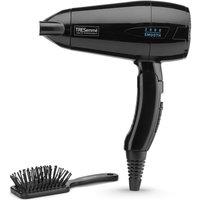Tresemme 5549U Folding Travel 2000 Hair Dryer with Hair Brush - Black, Black
