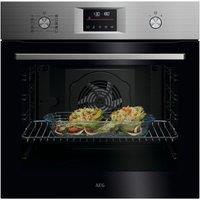 Aeg OU5PB40SM Electric Pyrolytic Oven - Stainless Steel, Stainless Steel