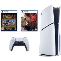 Sony PlayStation 5, Harry Potter: Quidditch Champions (Deluxe Edition) & Death Stranding 2: On The Beach Bundle, White