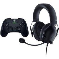 Razer Wolverine V3 Pro Controller & BlackShark V2 X 7.1 Gaming Headset for Xbox Bundle