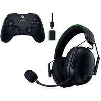 Razer BlackShark V3 Pro Wireless 7.1 Gaming Headset & Wolverine V3 Pro Controller for Xbox Bundle, Black