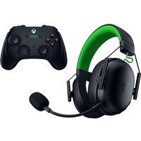 Razer Wolverine V3 Pro Controller & BlackShark V3 X Hyperspeed Wireless Gaming Headset for Xbox Bundle - Black