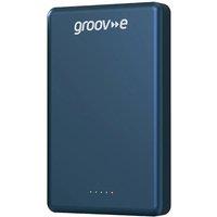 GROOV-E GV-CH1000M - BE Portable Magnetic Wireless Power Bank - Blue, Blue