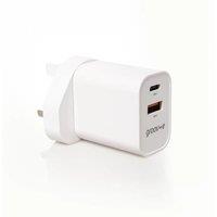 GROOV-E USB-C & USB-A Worldwide USB Travel Plug Adapter