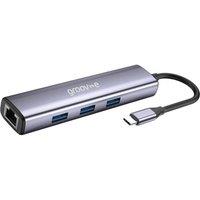 GROOV-E GVPC28SR 6-Port USB Type-C Hub